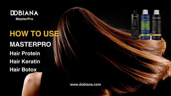 How To Use MasterPro Brazilian Hair Protein, Keratin and Botox