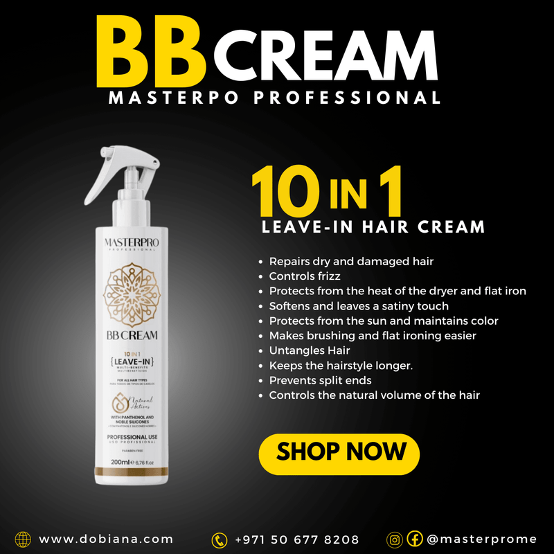 MasterPro BB Cream 10 in 1 Leave in Spray 200ML