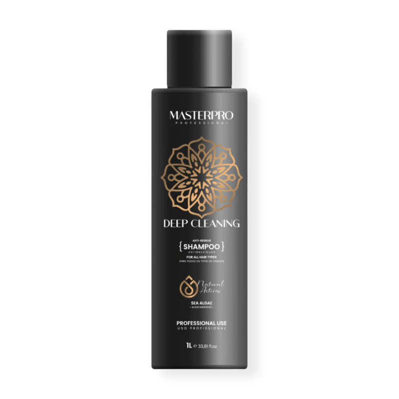 MasterPro Clarifying Shampoo Deep Cleaning 1L- Purify and rejuvenate with our professional-grade formula for a refreshed and clean hair experience
