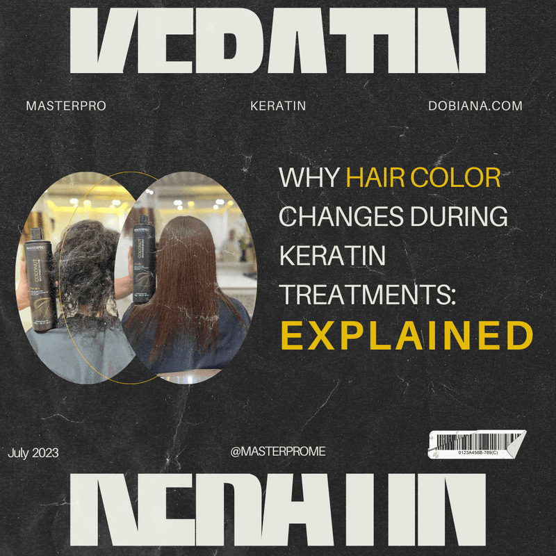 Why hair color changes after Hair Keratin Treatment ?