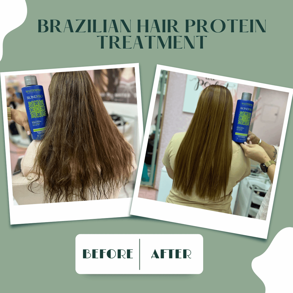 Brazilian hair protein clearance treatment