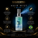 Hair Mist Blue|Hair Perfume|Biphasic Shine Spray|Anti Fizz|Intense Shine|For All Hair Types|60 ML